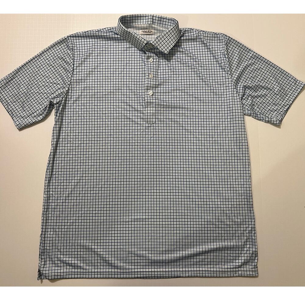 Collars & Co. Semi-Spread Collar Short-Sleeve Relaxed Polo - Picture 3 of 9
